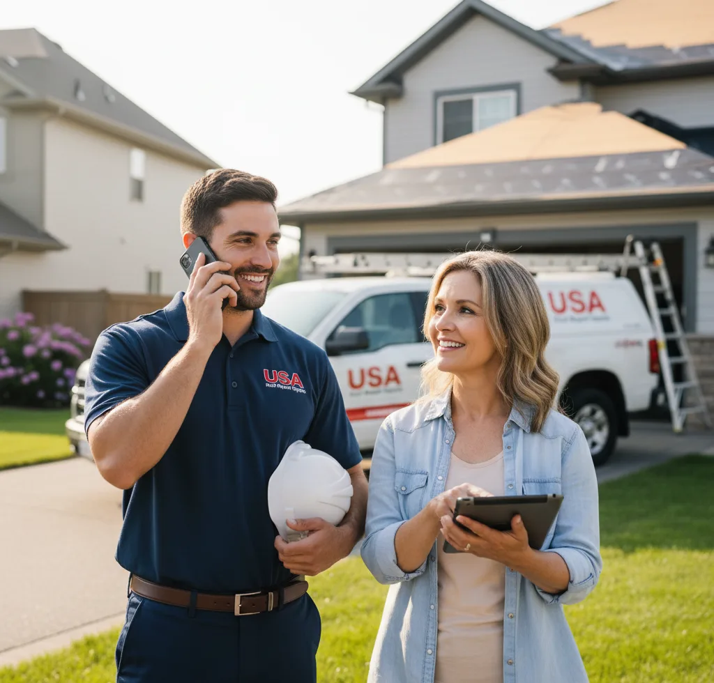 USA Roof Repair Experts customer support in Valley Mills